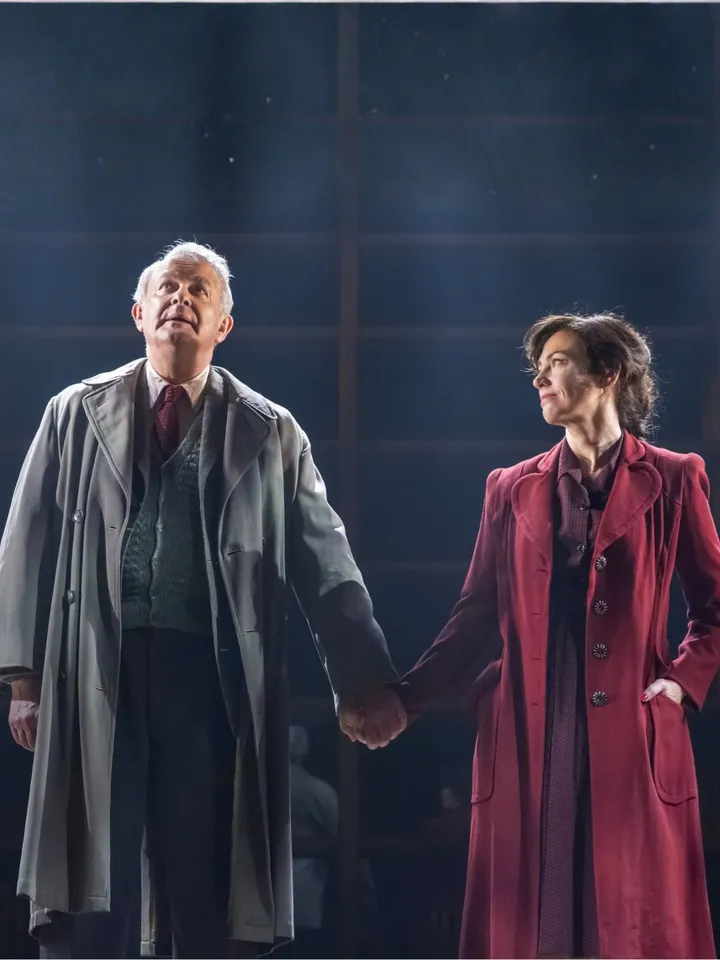 Hugh Bonnebille and Maggie Siff Masterclass Johan Persson